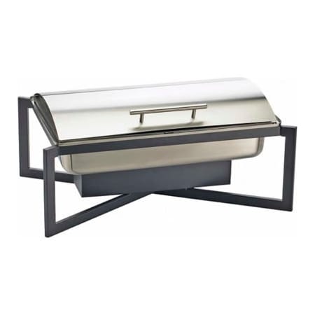 Cal-Mil Cal-Mil 3321-13 One by One Black Chafer 21-1/4"W x 15-1/4"D x 8-1/2"H 3321-13